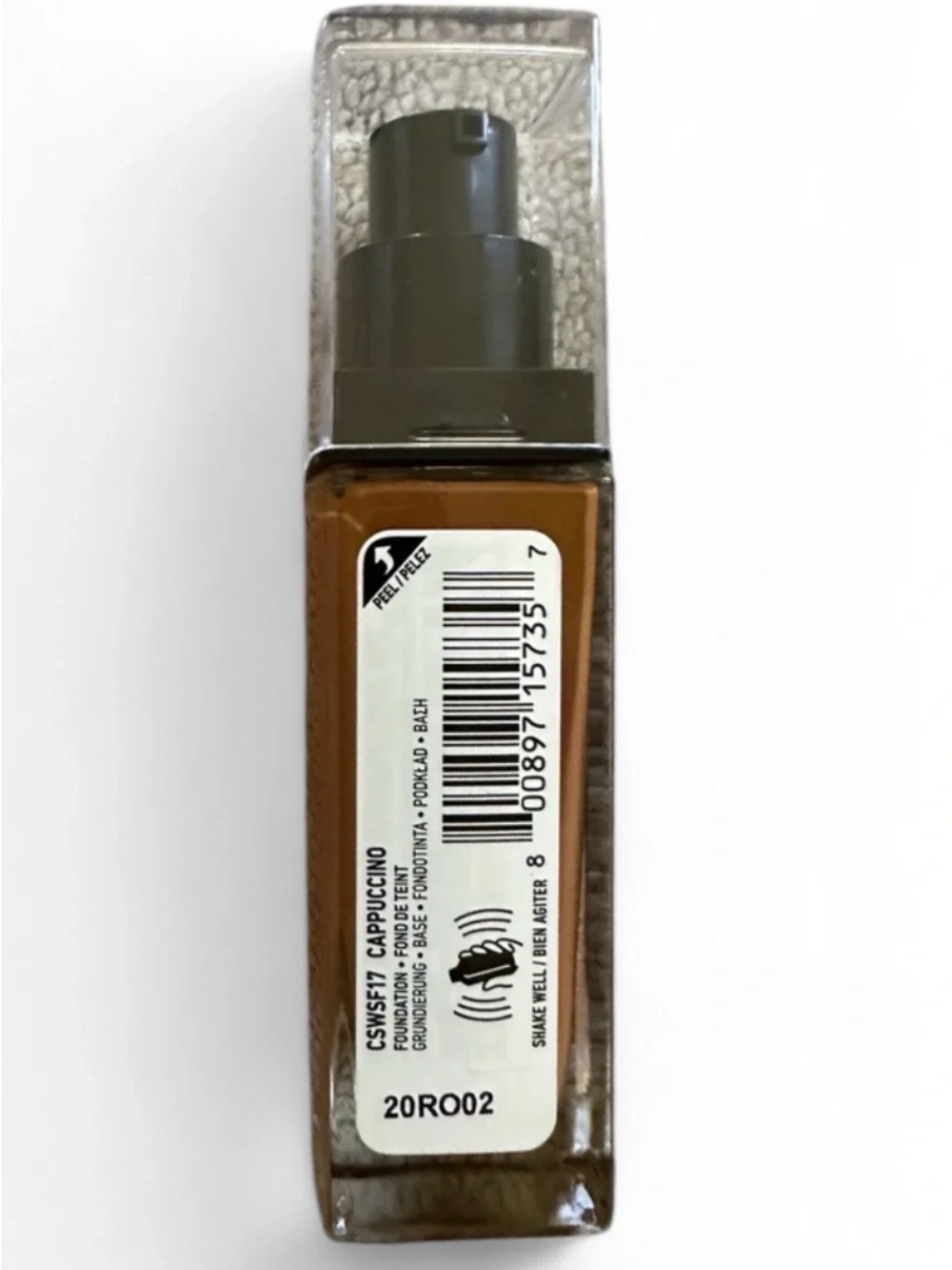 NYX Can't Stop Won't Stop Foundation 24HR Full Coverage Cappuccino NWT